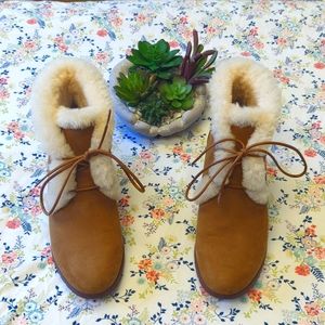 Jeovana UGG Wedge Winter Boots Brand New